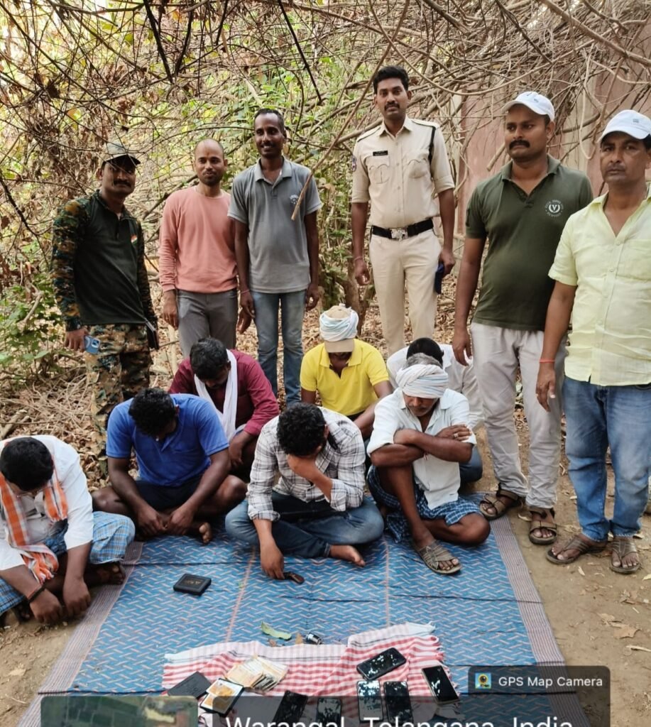 పేకాట స్థావరంపై సీసీఎస్ పోలీసుల దాడి