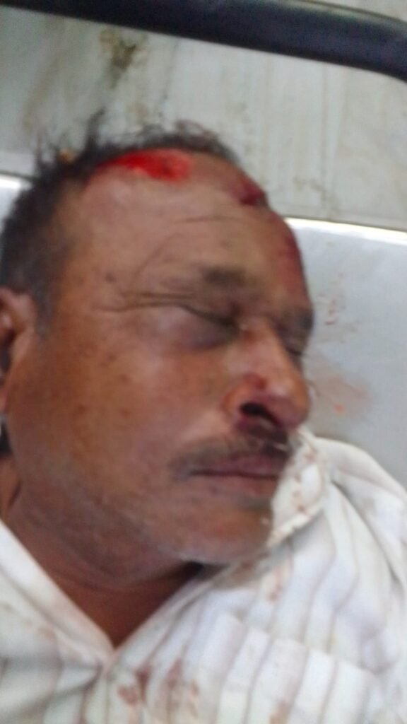 రోడ్డు ప్రమాదంలో ఒకరికి తీవ్ర గాయాలు…