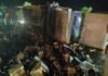 రఘునాథపల్లిలో మద్యం వ్యాన్ బోల్తా…