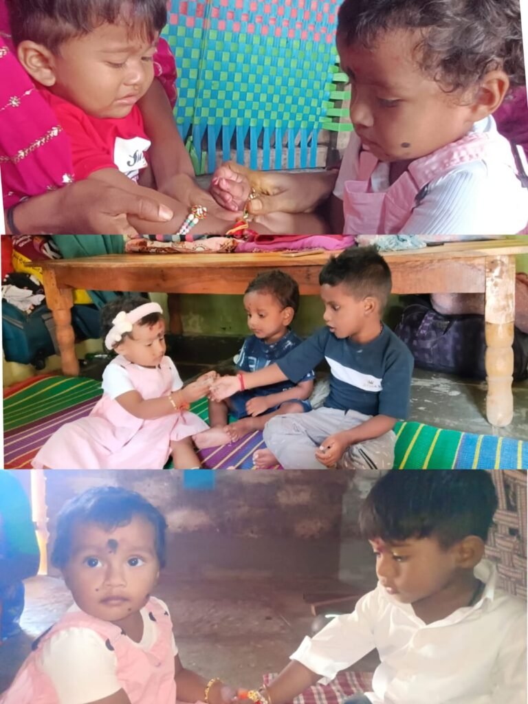 అన్నలకు రాఖీ కట్టి అనుబంధాన్ని చాటిన నాన్సీ