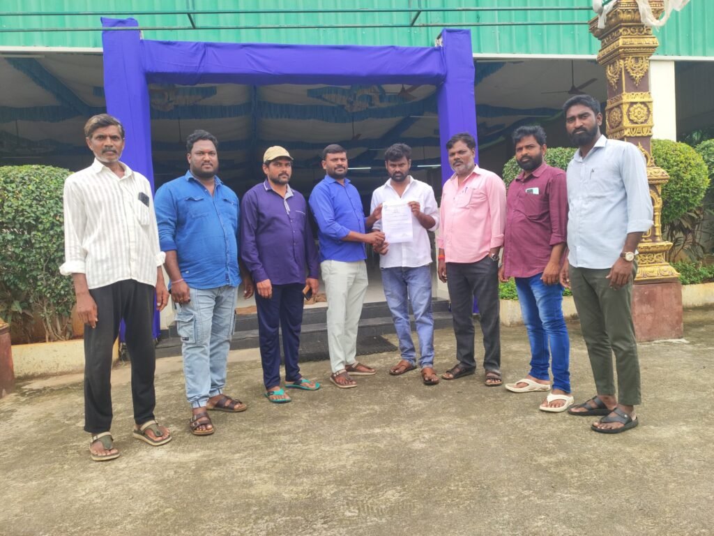 రేగొండ మండల వార్డు సభ్యుల ఇన్‌చార్జిగా రేసోజు శివరాజ్