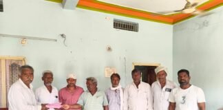 ముదిరాజ్ సంఘం పెద్దమనుషులుగా తెప్ప స్వామి, రవీందర్